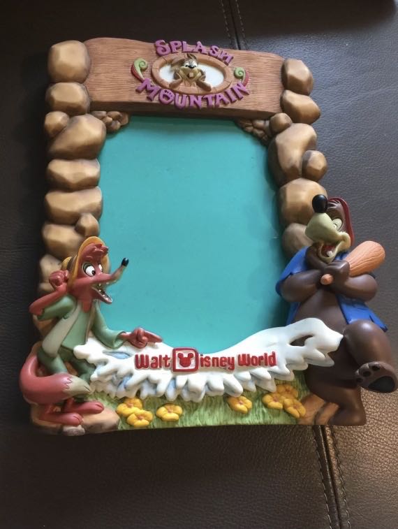 Splash Mountain Vintage Sculpted Photo Frame