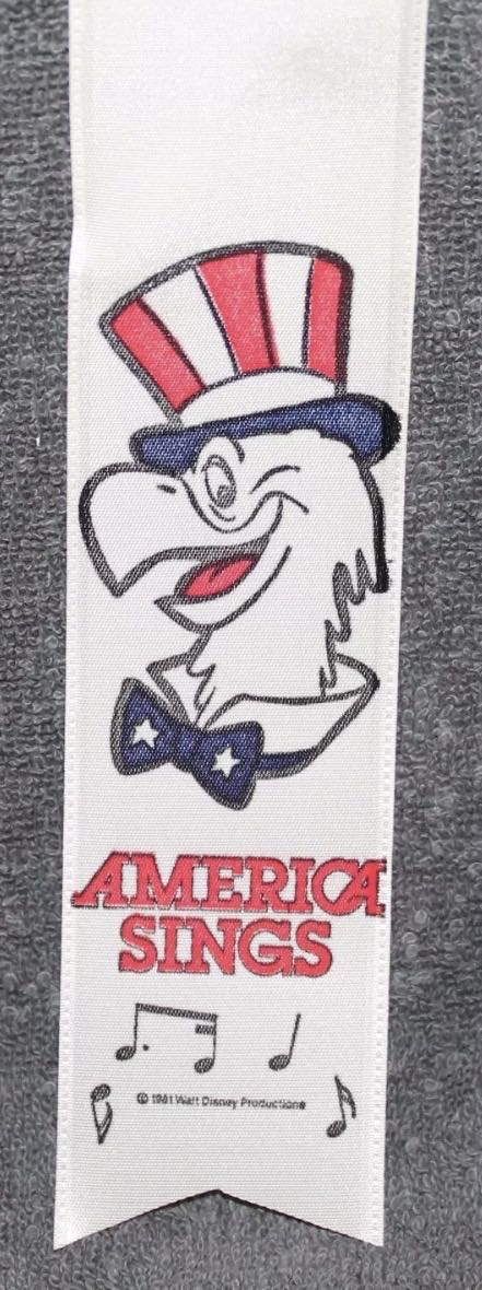 America Sings Cast Member Ribbon