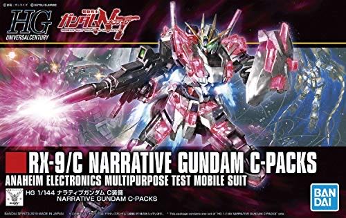 RX-9/C Narrative Gundam C-Packs