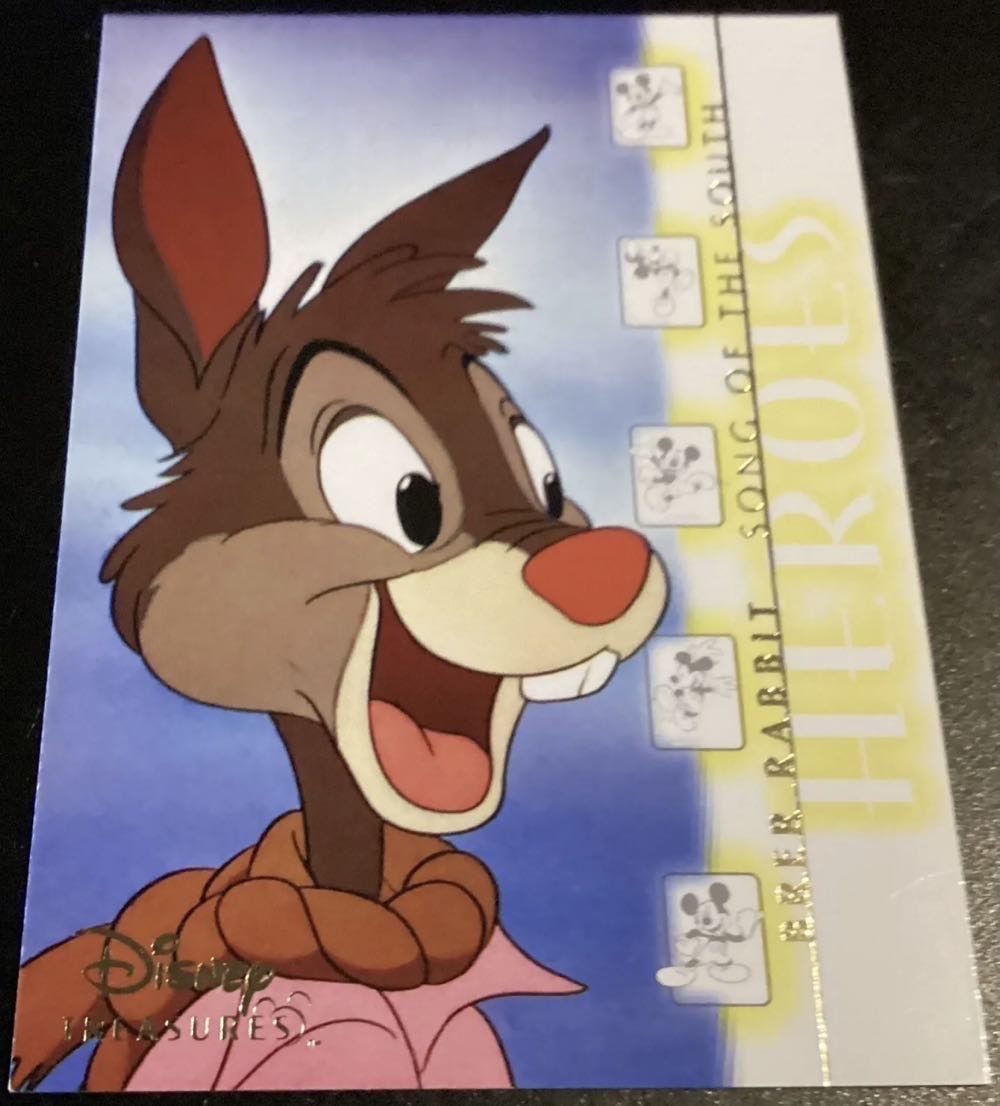 Song Of The South, Br’er Rabbit Disney Treasures Card