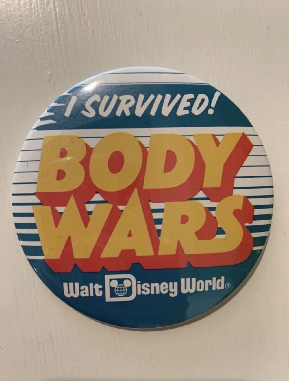Body Wars EPCOT Center Button