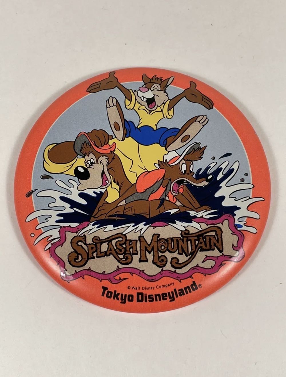 Splash Mountain Tokyo Disneyland Button