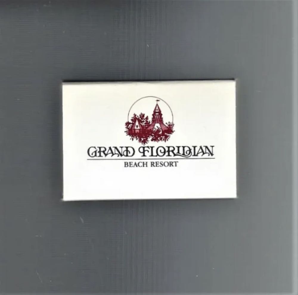 Grand Floridian Resort Matchbox