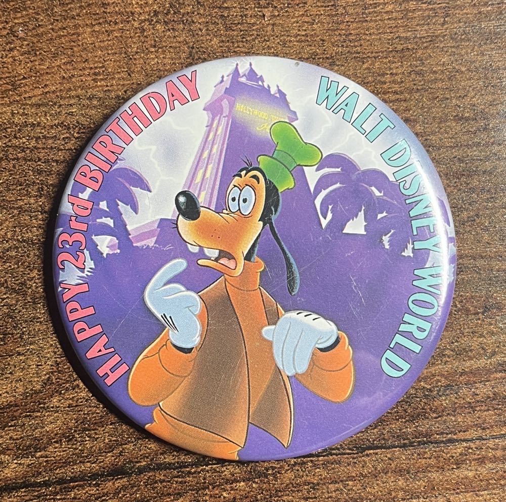 Tower Of Terror WDW 23rd Birthday Button