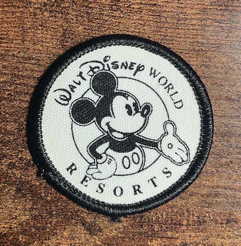 Walt Disney World Resorts Mickey Circle Cast Member Costume Patch