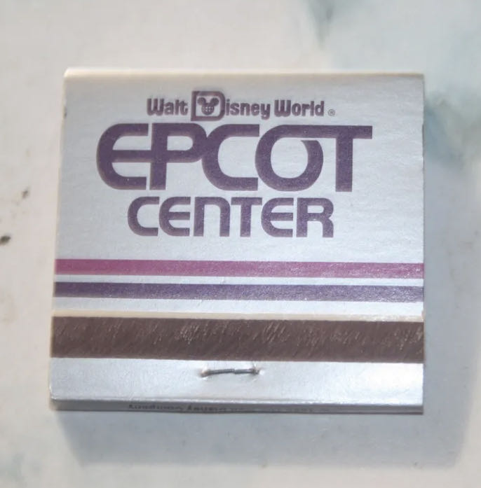 EPCOT Center Matchbook