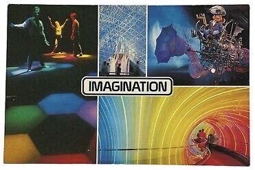 Journey Into Imagination EPCOT Center 1982 Postcard