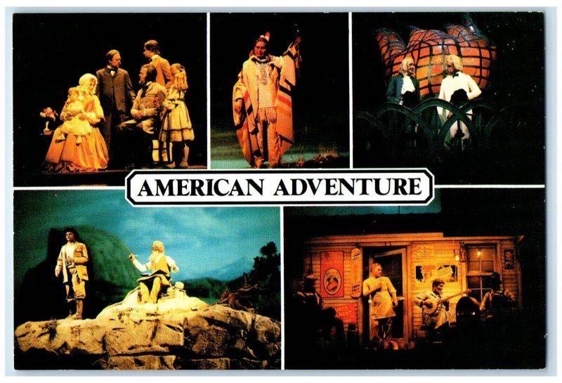 The American Adventure EPCOT Center 1982 Postcard
