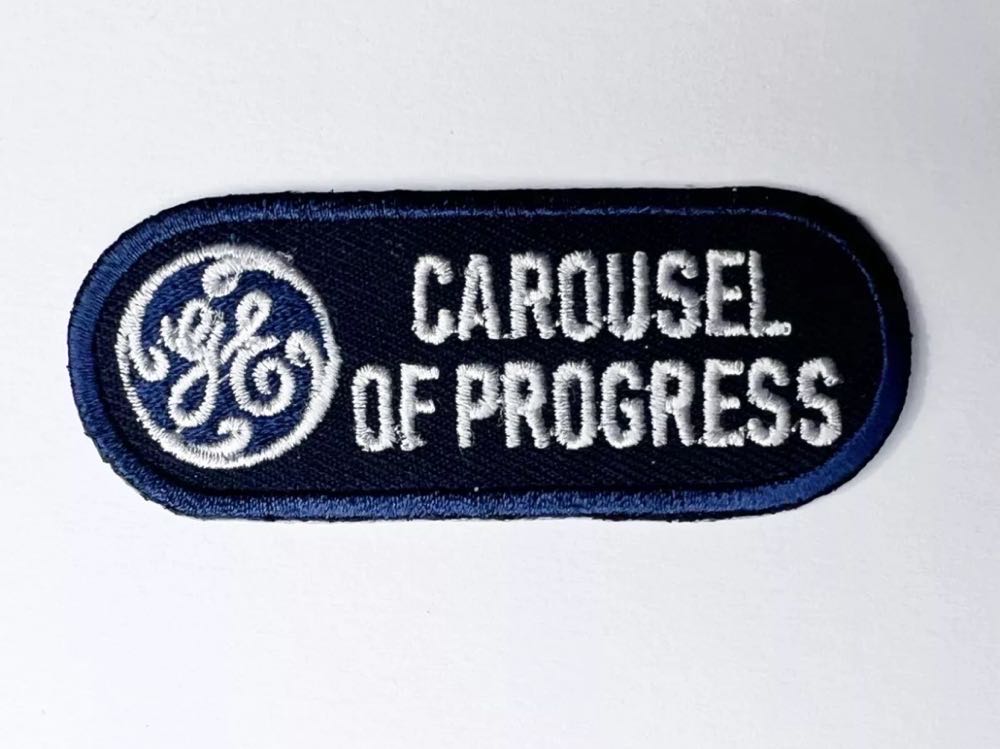 Carousel Of Progress GE Ride Cast Member Costume Patch