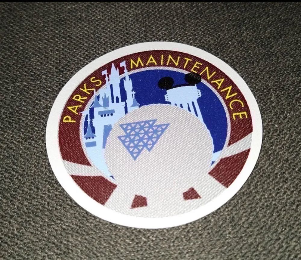 Walt Disney World Parks Maintenance Cast Member Patch (90’s)