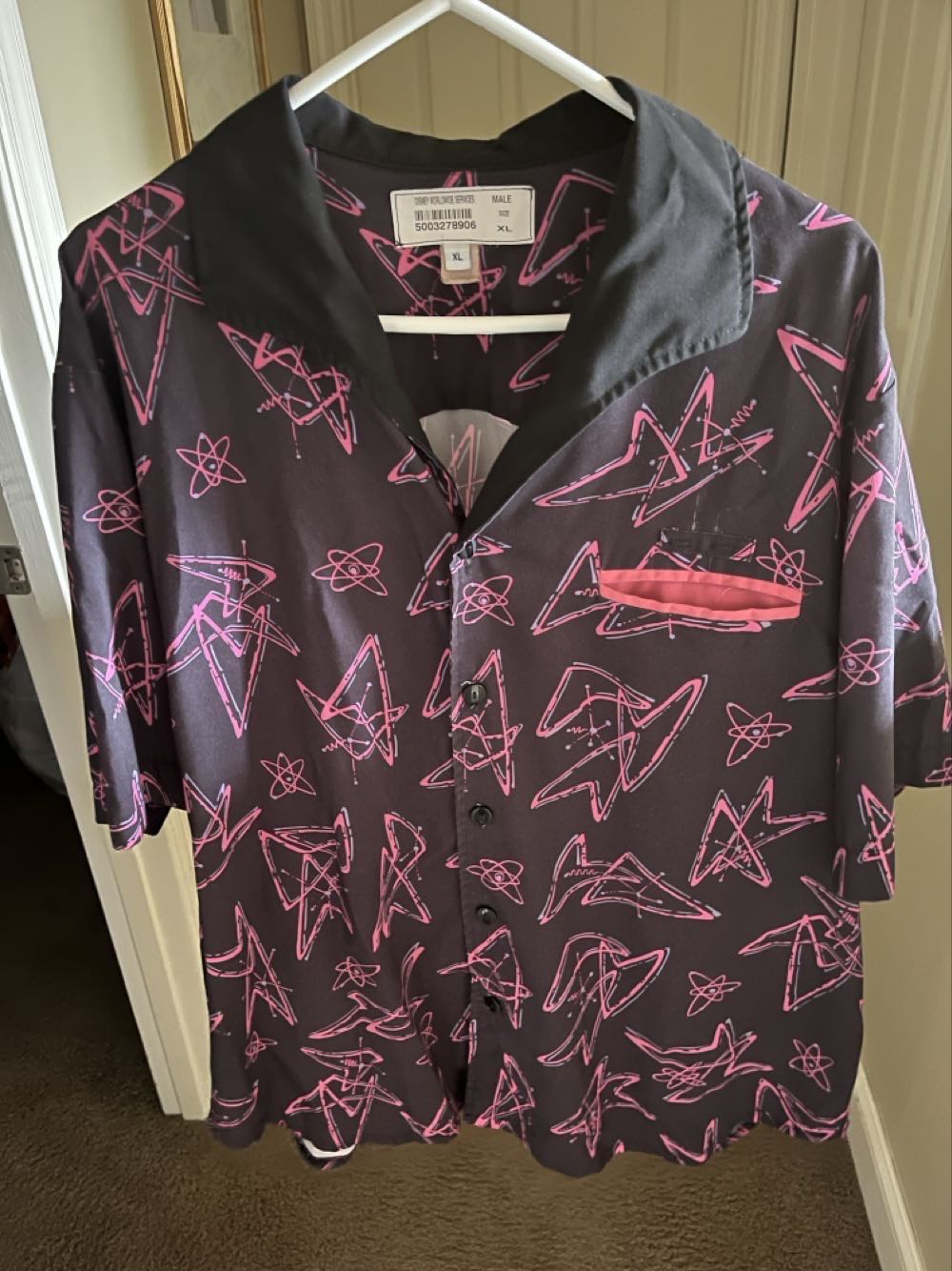Sci-fi Dine-in Theater Restaurant Cast Costume (Male, XL)