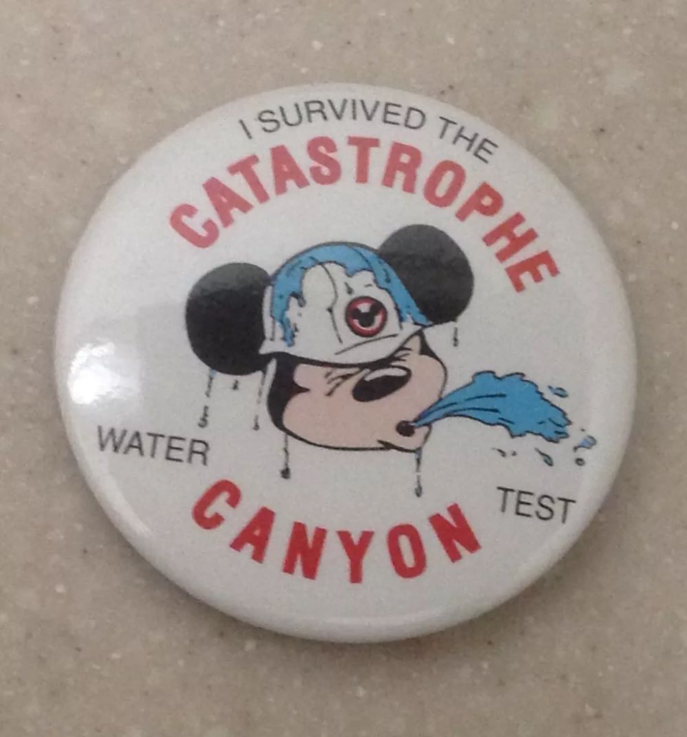MGM Studios WDI Catastrophe Canyon Water Test Button