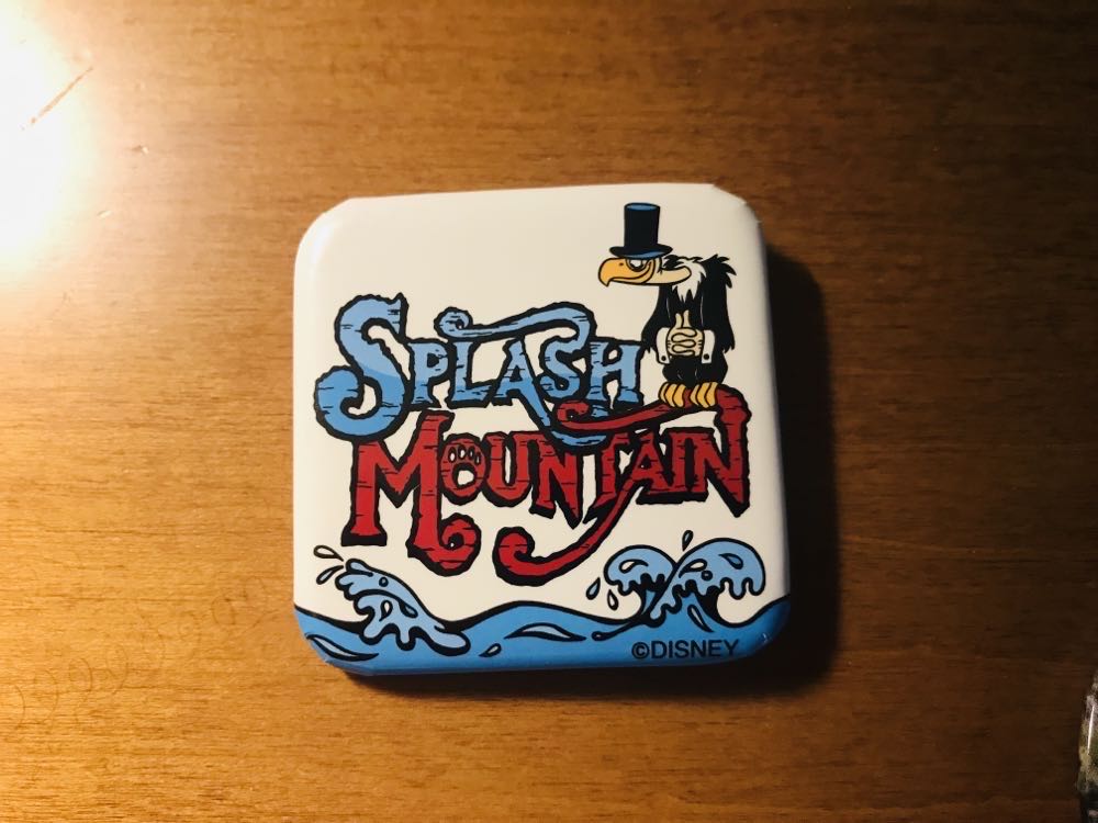 Splash Mountain WDW Square Button