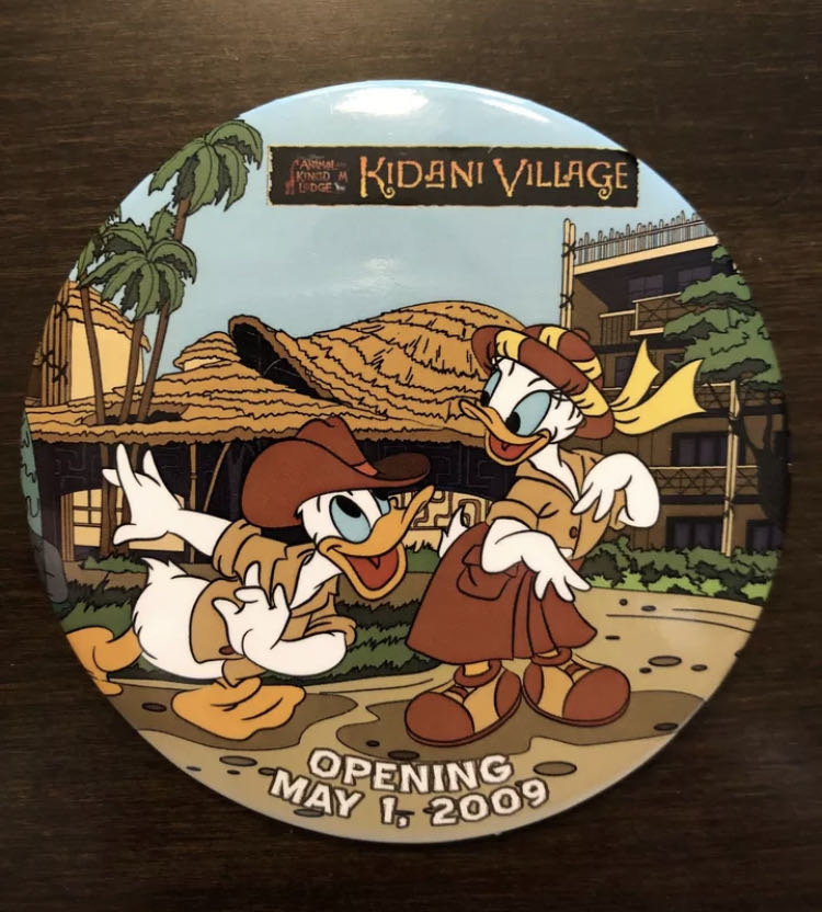 Animal Kingdom Lodge Kidani Village Grand Opening Button