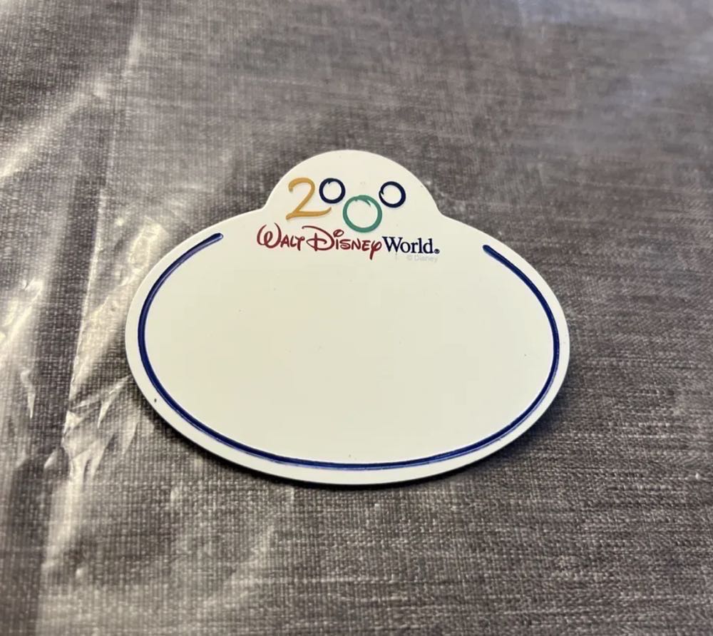 Walt Disney World Cast Member Name Tag (2000)