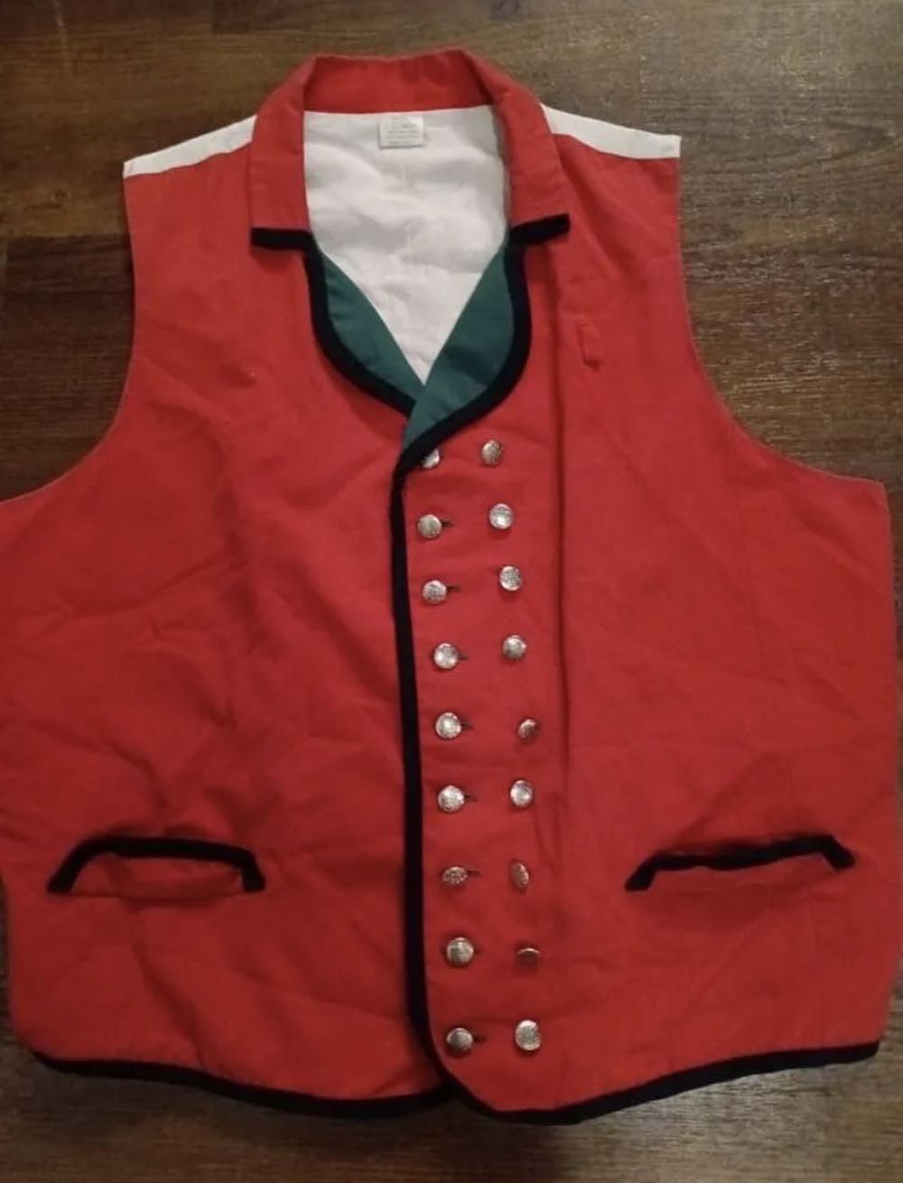 Maelstrom Norway EPCOT Cast Member Costume Vest (L, 1980s-Present)