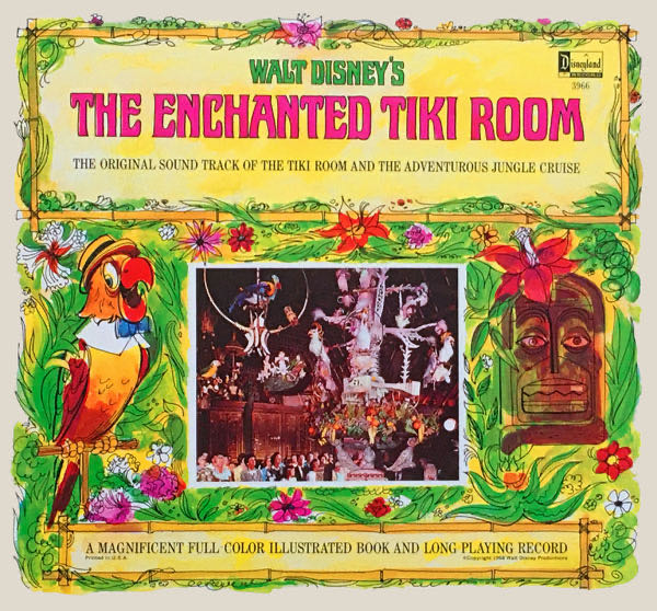 Enchanted Tiki Room Vinyl Record (1960’s)