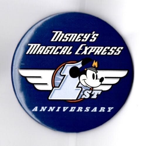 Magical Express 1st Anniversary Button