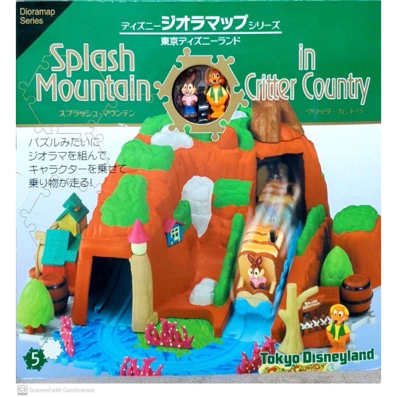 Splash Mountain Diorama Tokyo Disneyland