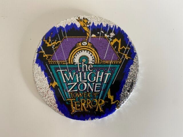The Twilight Zone Tower Of Terror Button (Vintage)