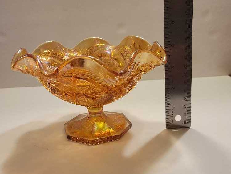 Eastern Star Pedestal Compote