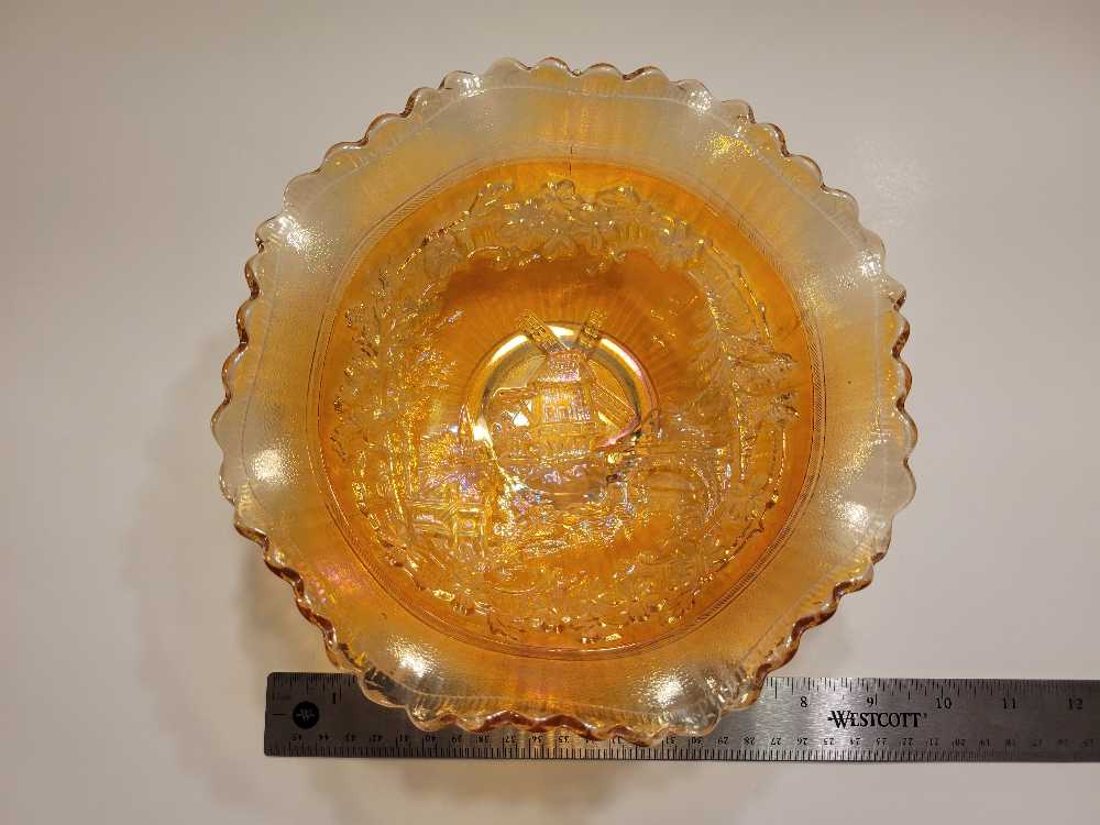 Windmill Ruffled Bowl