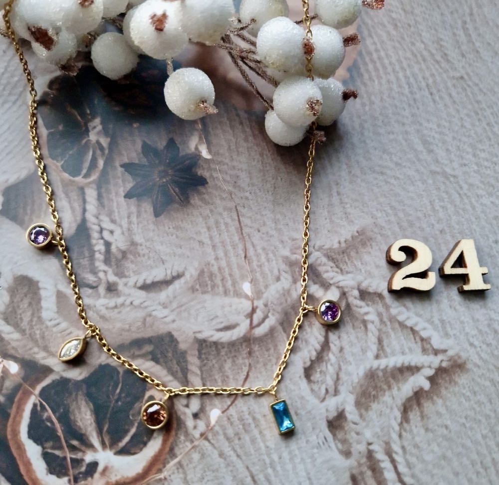 AK23 Geo Gleaming Quintet Kette