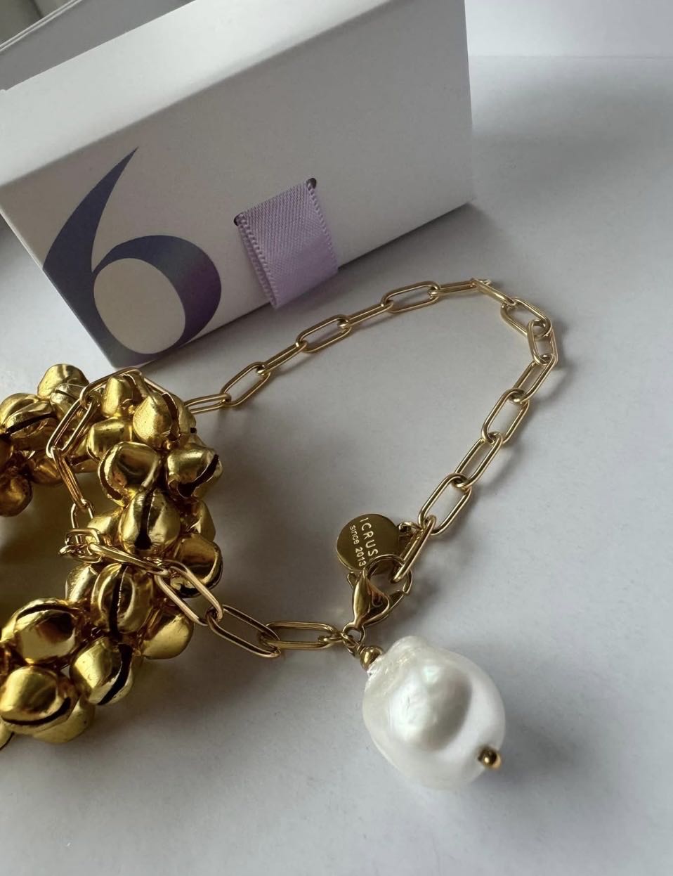 AK24 Perle am Glieder-Armband