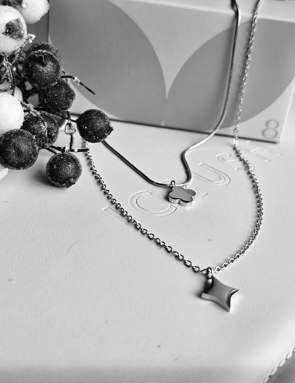 AK25 Klee Doppelkette