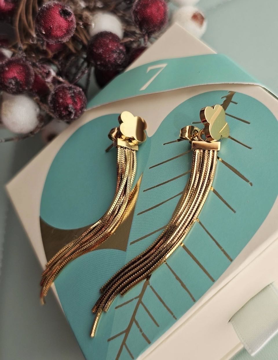 AK25 Klee Ohrstecker