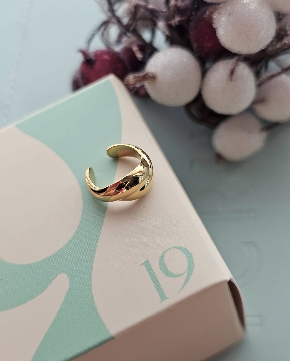 AK25 Gedrehter Earcuff