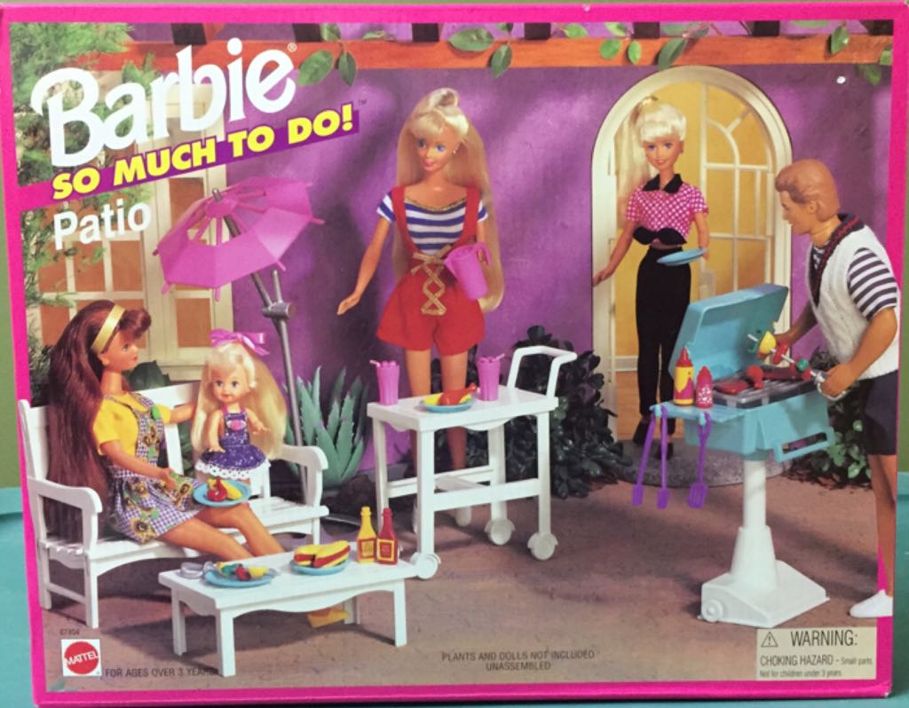 Barbie So Much To Do! Patio - Play Set doll collectible [Barcode 026676674048] - Main Image 1