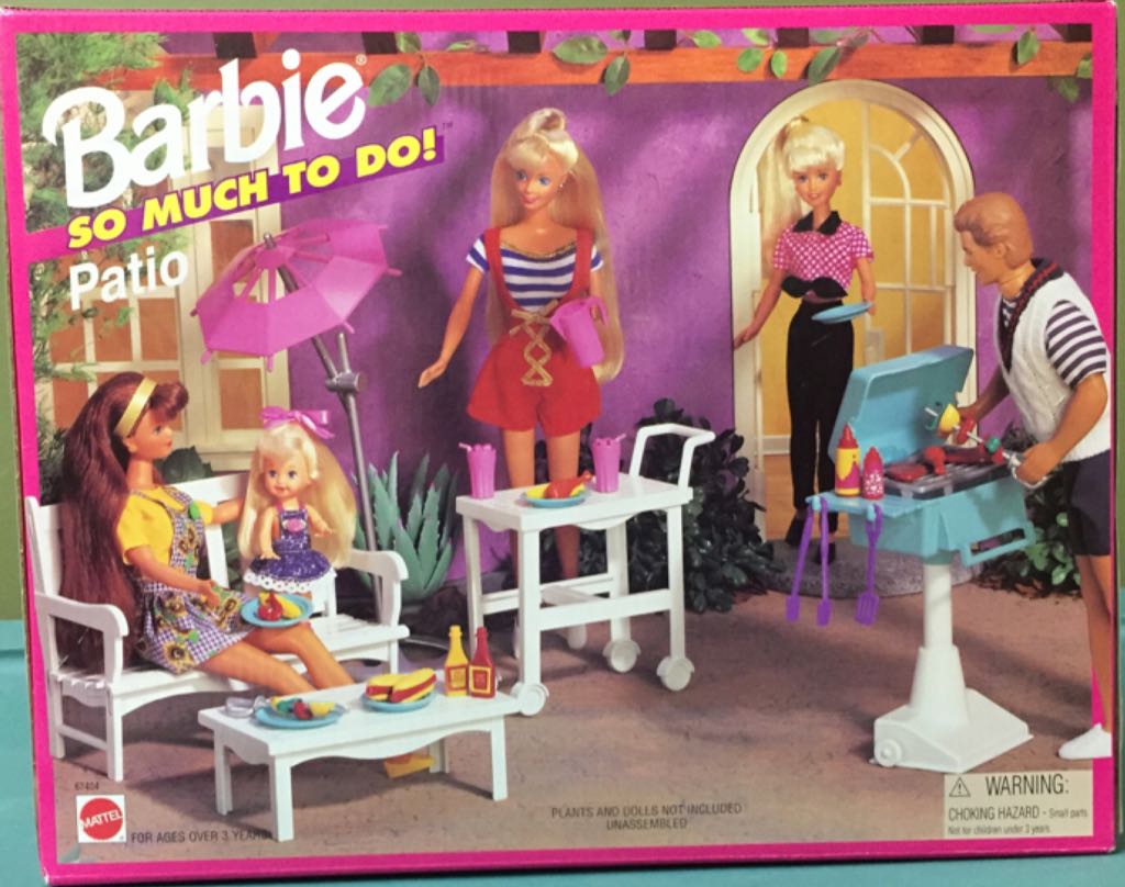 Barbie So Much To Do! Patio - Play Set doll collectible [Barcode 026676674048] - Main Image 2