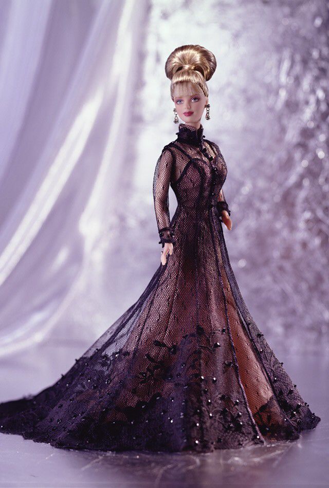 Nolan Miller Sheer Illusion Barbie - Designer doll collectible [Barcode 014299806687] - Main Image 1