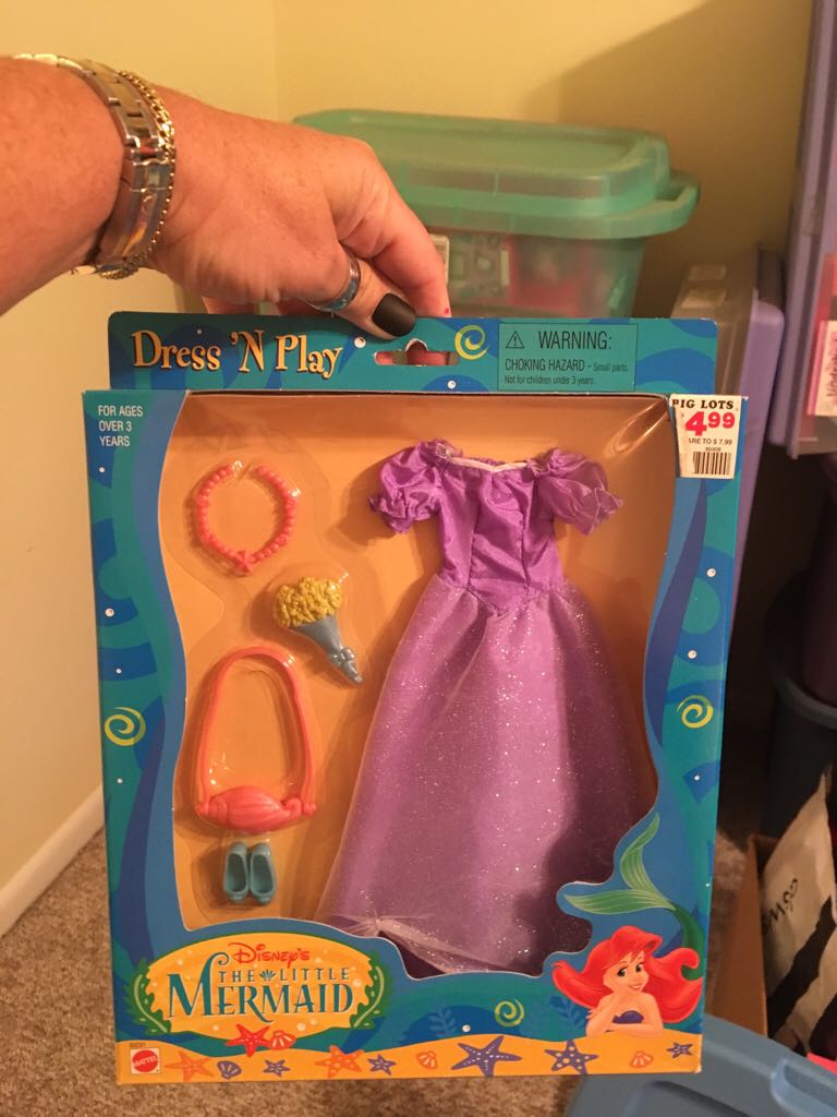Disney’s The Little Mermaid Dress And Play  doll collectible [Barcode 026676692912] - Main Image 1