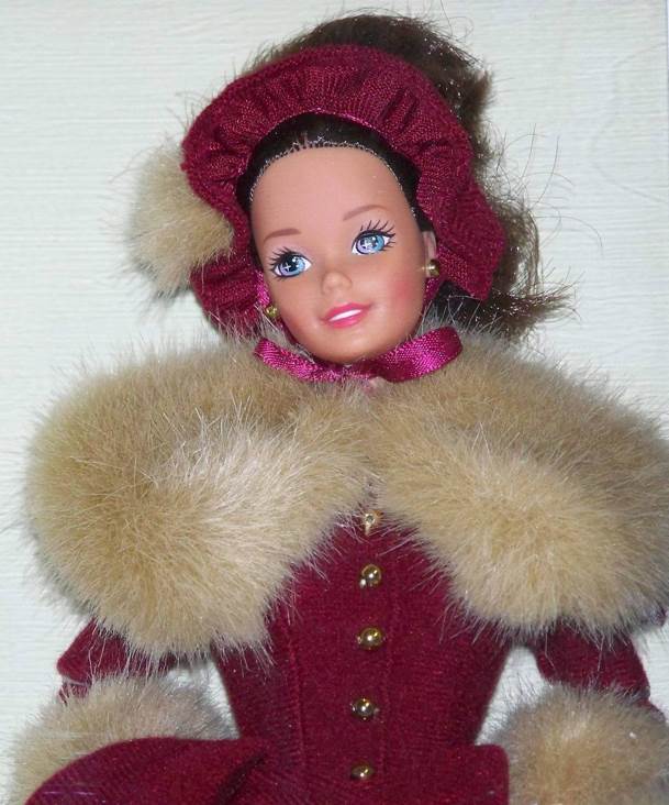 Hallmark Holiday Victorian Elegance Barbie - Black Label doll collectible [Barcode 015012269529] - Main Image 1