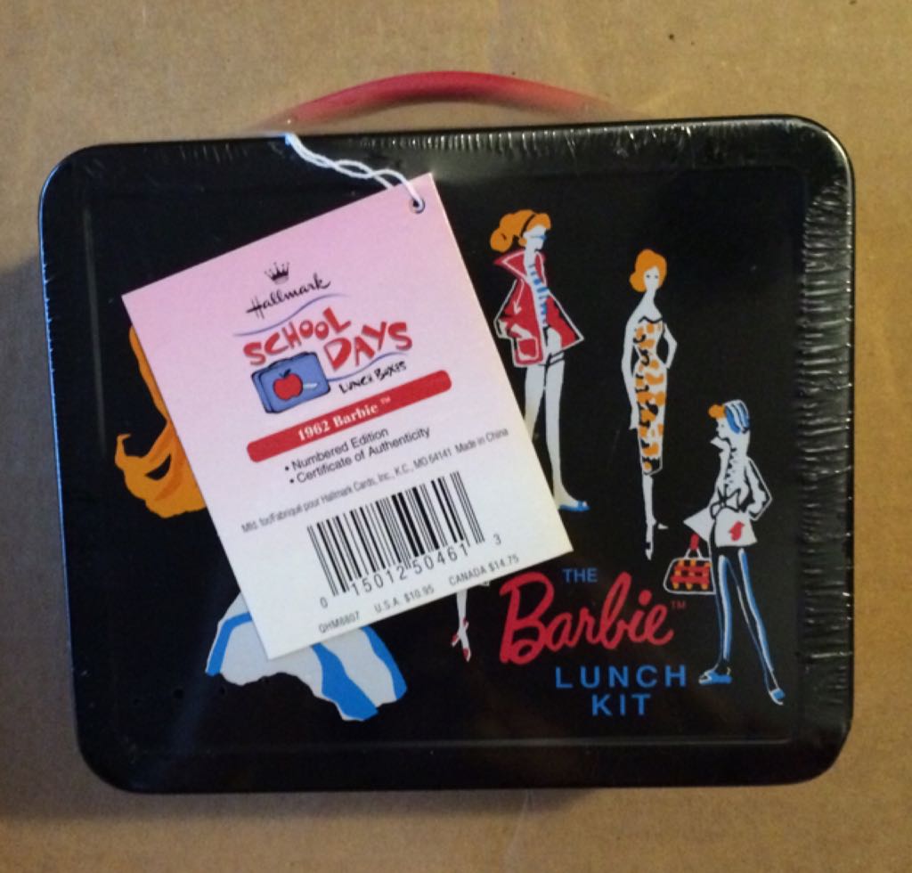 Hallmark 1962 Barbie Lunch Kit  doll collectible [Barcode 015012504613] - Main Image 2