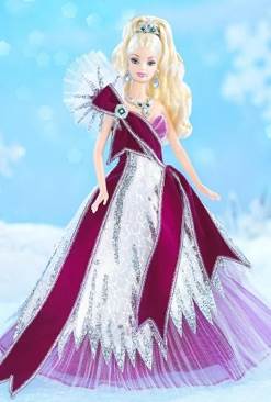 Happy Holiday Barbie Doll 2005 - Holiday Barbie doll collectible [Barcode 027084185287] - Main Image 1