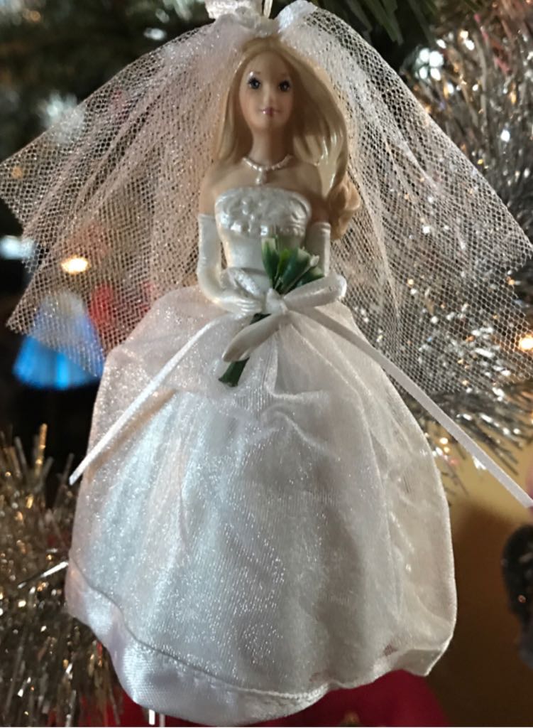 Blushing Bride Ornament - Christmas Ornament doll collectible [Barcode 015012705829] - Main Image 1