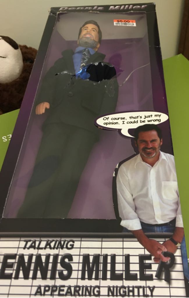 Talking Presidents Dennis Miller  doll collectible [Barcode 020474431032] - Main Image 1