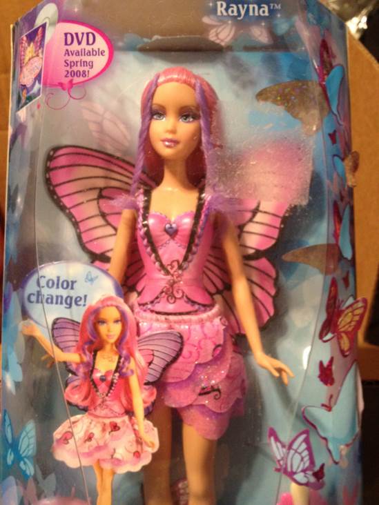 Mariposa Rayna Doll - Mariposa Barbie doll collectible [Barcode 021024537068] - Main Image 1