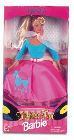 Fifties Fun Barbie - Wholesale doll collectible [Barcode 014299158809] - Main Image 1