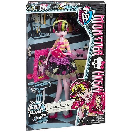 Draculaura Art Class
