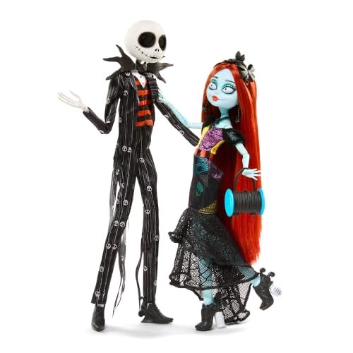 Skullector Disney’s The Nightmare Before Christmas Jack And Sally Doll Set