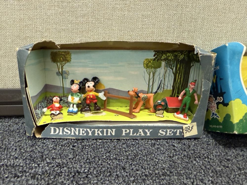 Disneykin Play Sets And TV Scenes