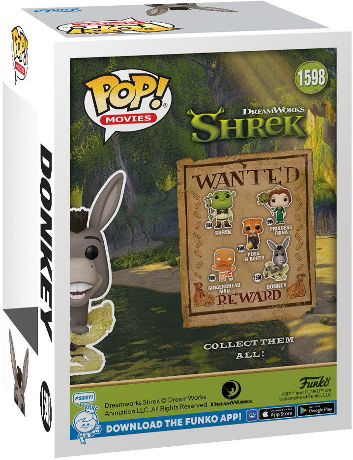Shrek - Donkey - Shrek vinyl figure collectible [Barcode 889698811729] - Main Image 2