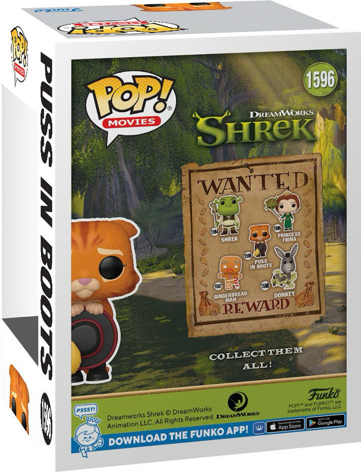 Shrek - Puss In Boots - Shrek vinyl figure collectible [Barcode 889698811750] - Main Image 2