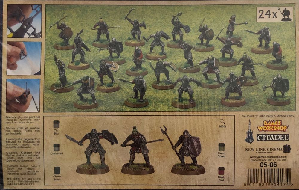 The lord of the rings morannon orcs  vinyl figure collectible [Barcode 5011921904174] - Main Image 2