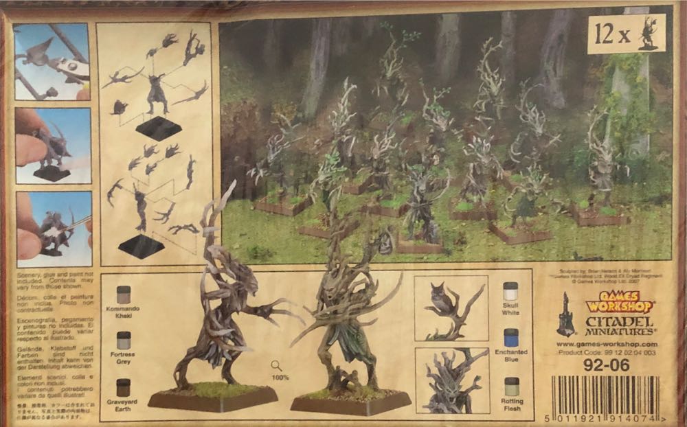 Games Workshop Warhammer Wood Elf dryad regiment  vinyl figure collectible [Barcode 5011921914074] - Main Image 2