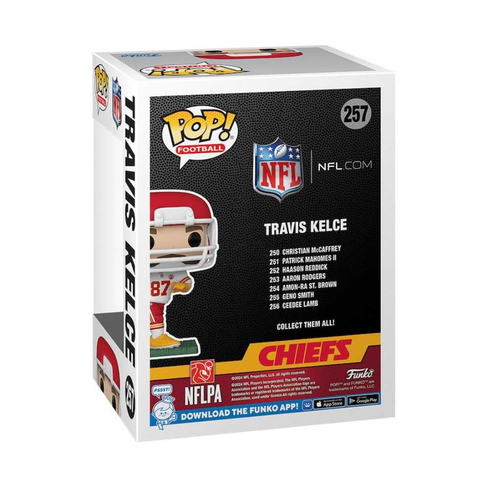 Travis Kelce (Chiefs Away Uniform) - NFL vinyl figure collectible [Barcode 889698840491] - Main Image 4